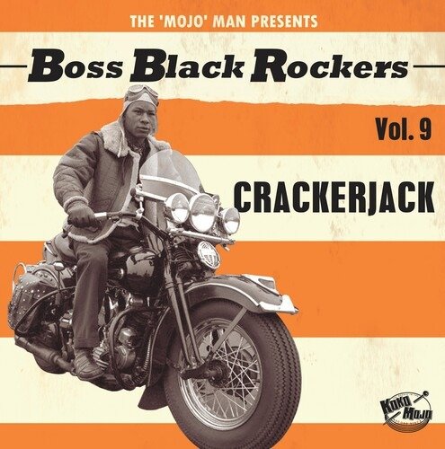 Cover for Boss Black Rockers Vol.9 Crackerjack (LP) [Limited edition] (2023)