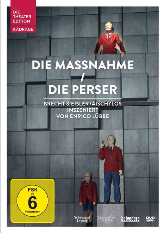 Cover for Schubert,H. / Banneyer,W. / Preißler,F. / Pempelforth,M · Die Maßnahme / Die Perser (Leipzig 2017) (DVD) (2019)