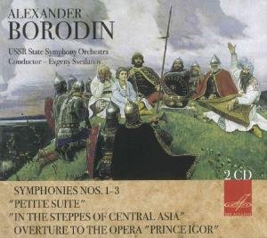 Cover for A. Borodin · Symphonies No.1-3 (CD) [Digipak] (2012)