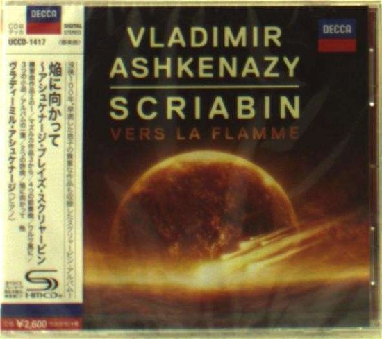 Cover for Vladimir Ashkenazy · Scriabin: Vers La Flamme (CD) (2015)