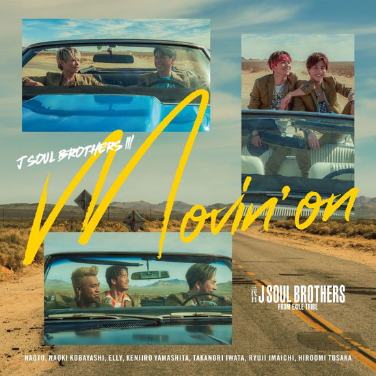 Cover for J Soul Brothers III from E · Movin` on (CD) [Japan Import edition] (2020)