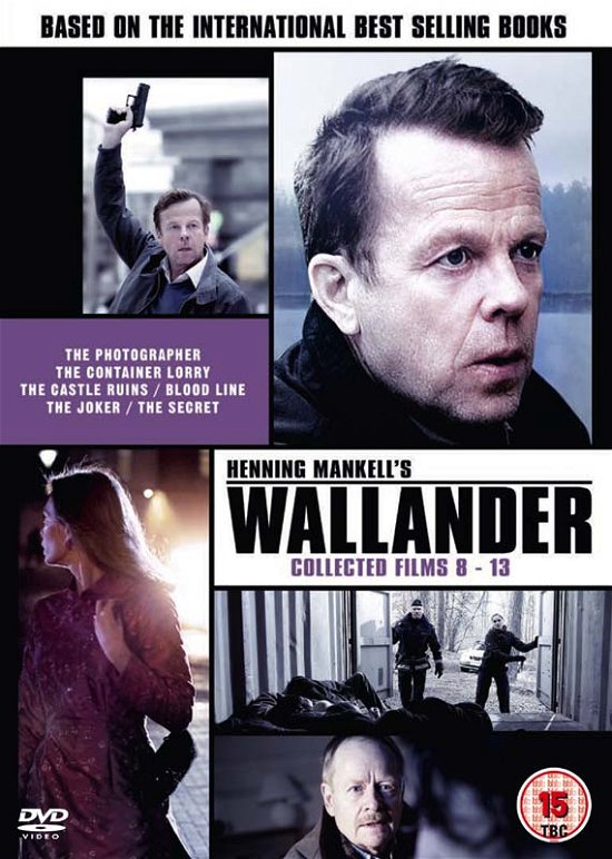Wallander  Collected Films 813 - Wallander 813 DVD - Películas - NORDIC NOIR & BEYOND - 5027035011462 - 23 de junio de 2014