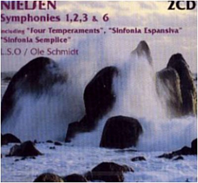 Cover for Carl Nielsen · Symphonies No.1-3 &amp; 6 (CD) (2002)