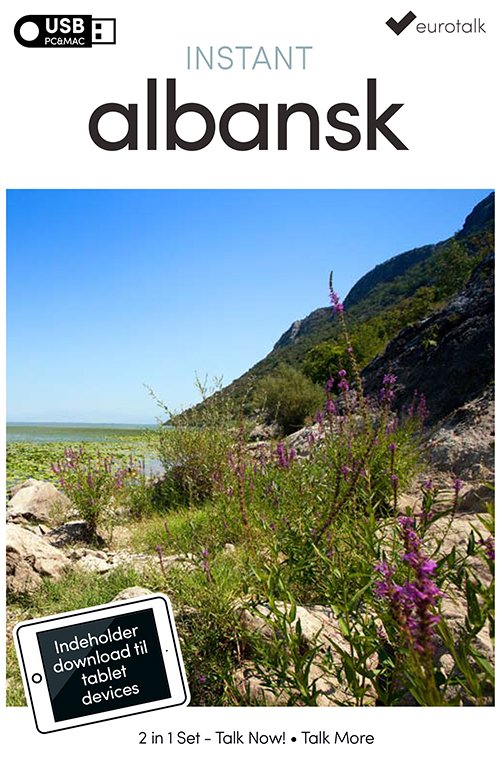 Cover for EuroTalk · Instant: Albansk begynder- og parlørkursus USB &amp; download (CD-ROM) (2016)