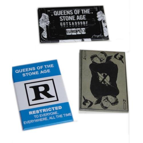 Cover for Queens Of The Stone Age · Queens Of The Stone Age Fridge Magnet Set: Mixed (Magnet)