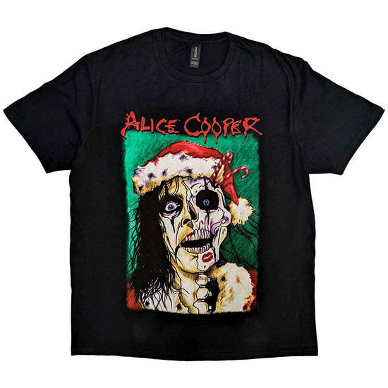 Alice Cooper Unisex T-Shirt: Xmas Card - Alice Cooper - Merchandise -  - 5056368694462 - September 16, 2021