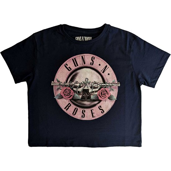 Guns N' Roses Ladies Crop Top: Classic Logo - Guns N Roses - Koopwaar -  - 5056561079462 - 