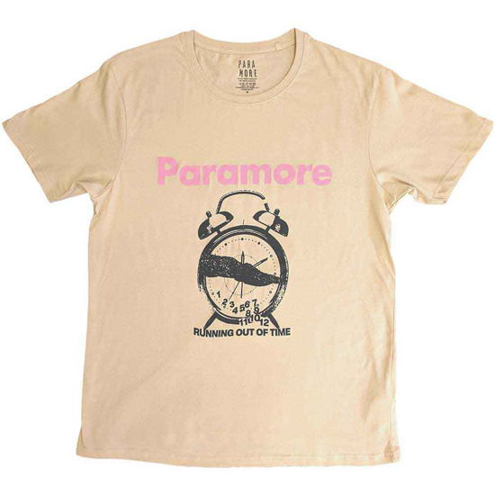 Paramore Unisex T-Shirt: Clock - Paramore - Merchandise -  - 5056561095462 - 