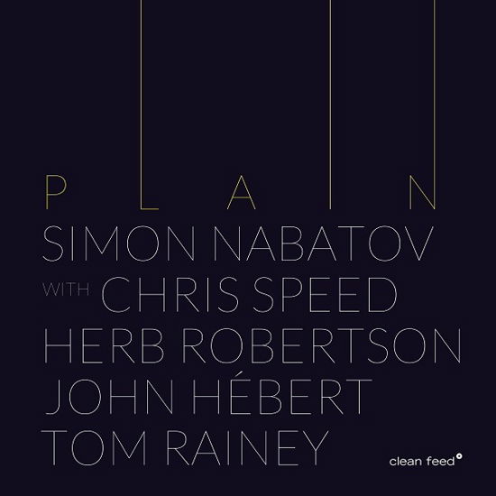 Cover for Simon Nabatov · Simon Mabatov Quintet-plain (CD) (2020)