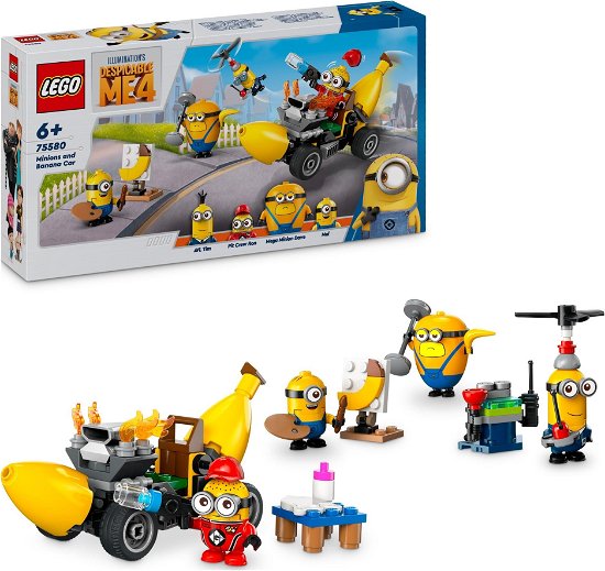 Cattivissimo Me 4: Lego 75580 · Minions und das Bananen Auto (Legetøj)