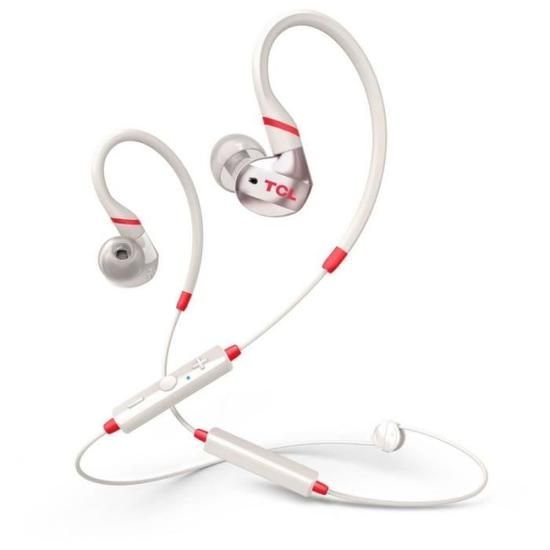 ACTV100 Bluetooth In-Ear Crimson White - Tcl - Audio & HiFi -  - 6921732886462 - 