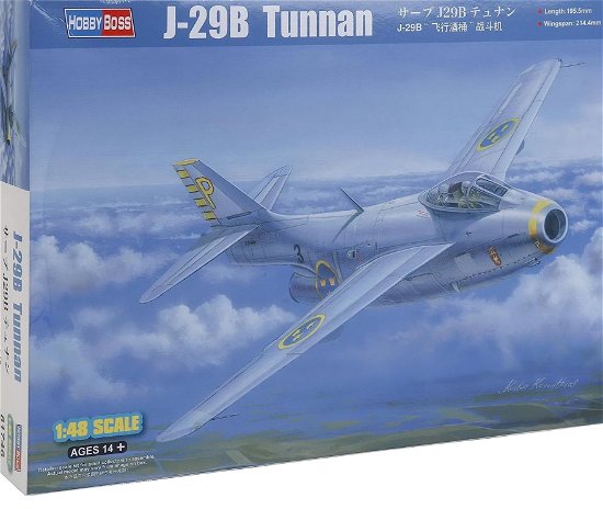 Cover for Hobby Boss · 1/48 J-29b Tunnan Flying Barrel (Toys)