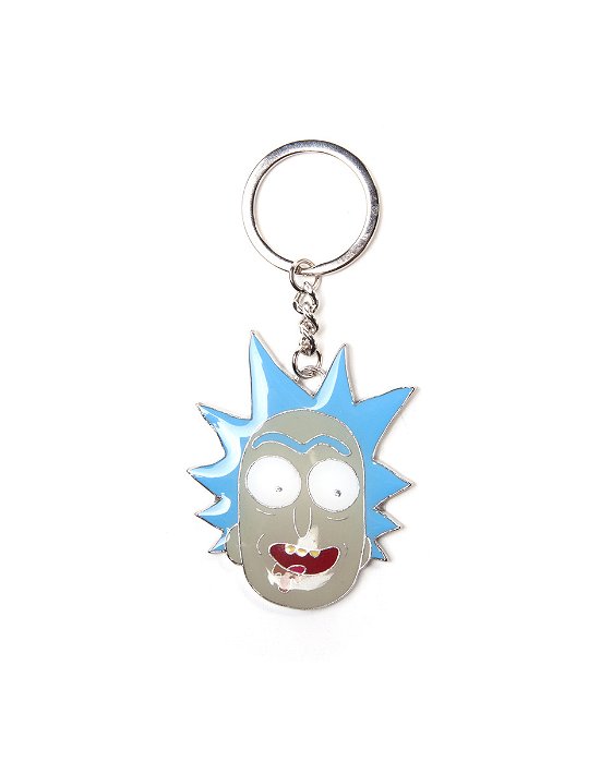 Rick and Morty - Rick Metal Keychain (KE081213RMT) - Bioworld Europe - Merchandise -  - 8718526229462 - 