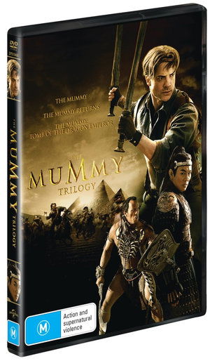 Cover for The Mummy: 3 Movie Pack (The Mummy / the Mummy Returns / the Mummy: Tomb of the Dragon Emperor) (DVD) (2017)