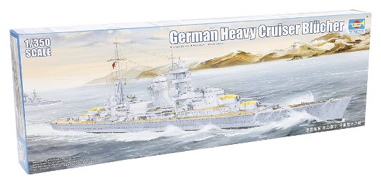 05346 - German Heavy Cruiser Blucher Plastic Model Kit - 1zu 350 - Trumpeter - Merchandise - Trumpeter - 9580208053462 - 