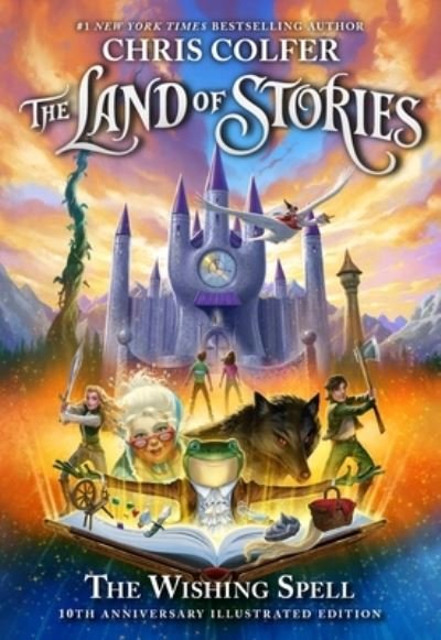Cover for Chris Colfer · The Land of Stories: The Wishing Spell (Inbunden Bok) (2022)