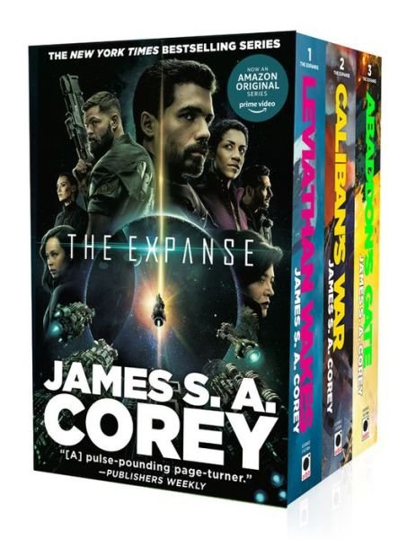 Cover for James S. A. Corey · Expanse Hardcover Boxed Set : Leviathan Wakes, Caliban's War, Abaddon's Gate (Bok) (2019)