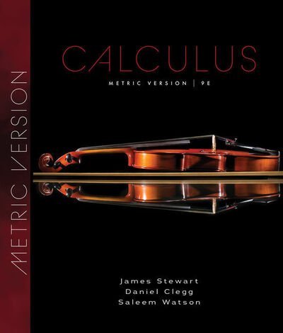 Cover for Stewart, James (McMaster University and University of Toronto) · Calculus, Metric Edition (Innbunden bok) (2020)