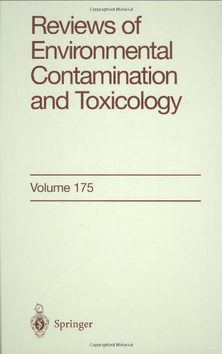 Cover for George W. Ware · Reviews of Environmental Contamination and Toxicology 175 - Reviews of Environmental Contamination and Toxicology (Innbunden bok) [2002 edition] (2002)