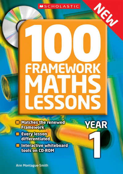 Cover for Ann Montague-Smith · 100 New Maths Framework Lessons for Year 1 - 100 Maths Framework Lessons Series (Book) (2007)