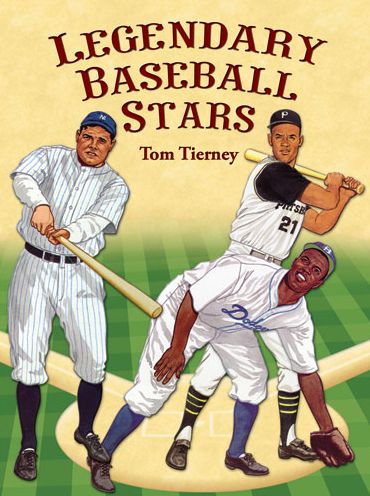 Legendary Baseball Stars Paper Dolls in Full Colour - Dover Paper Dolls - Tom Tierney - Books - Dover Publications Inc. - 9780486248462 - March 26, 2009