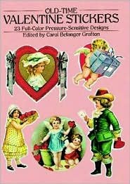 Cover for Carol Belanger Grafton · Old-Time Valentine Stickers: 23 Full-Color Pressure-Sensitive Designs - Dover Stickers (MERCH) (2003)