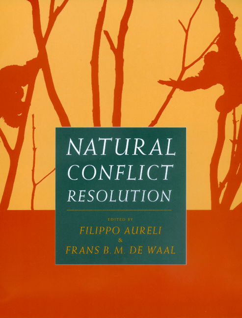 Cover for Filippo Aureli · Natural Conflict Resolution (Paperback Book) (2000)