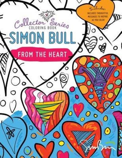 Cover for Simon Bull · Simon Bull Coloring Book : From The Heart (Paperback Bog) (2016)