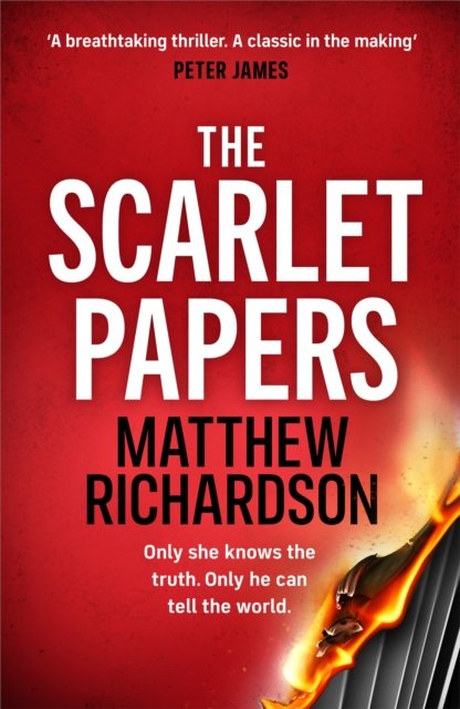 Cover for Matthew Richardson · The Scarlet Papers: The Times Thriller of the Year 2023 (Paperback Book) (2023)