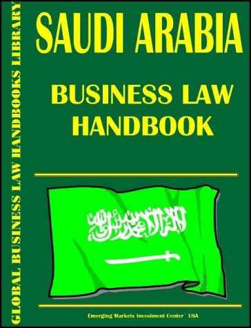 Cover for USA International Business Publications · Saudi Arabia Business Law Handbook (Paperback Book) (2009)