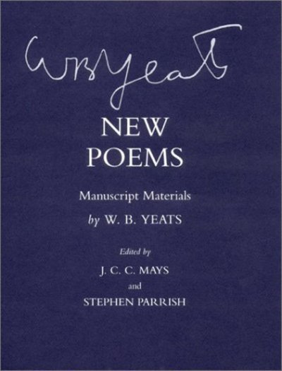 Cover for W. B. Yeats · New Poems: Manuscript Materials - The Cornell Yeats (Innbunden bok) (2001)