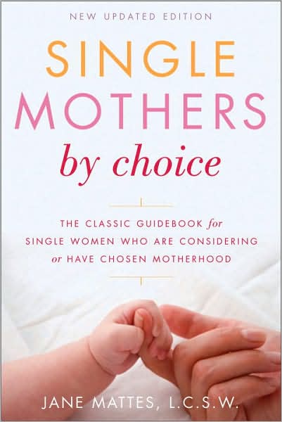 Cover for Jane Mattes · Single Mothers by Choice: a Guidebook for Single Women Who Are Considering or Have Chosen Motherhood (Paperback Book) [1st edition] (1994)
