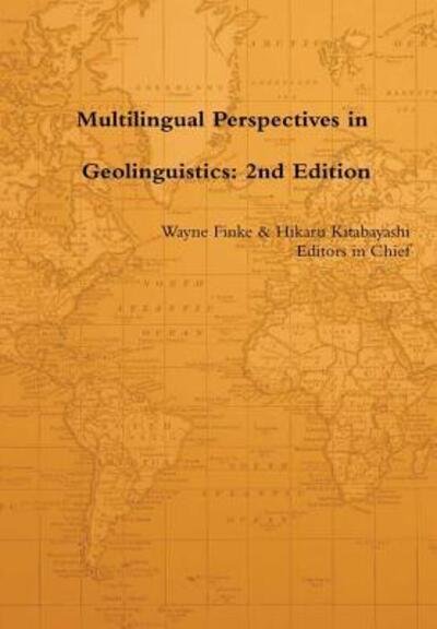 Cover for Hikaru Kitabayashi · Multilingual Perspectives in Geolinguistics: 2nd Edition (Hardcover bog) (2015)