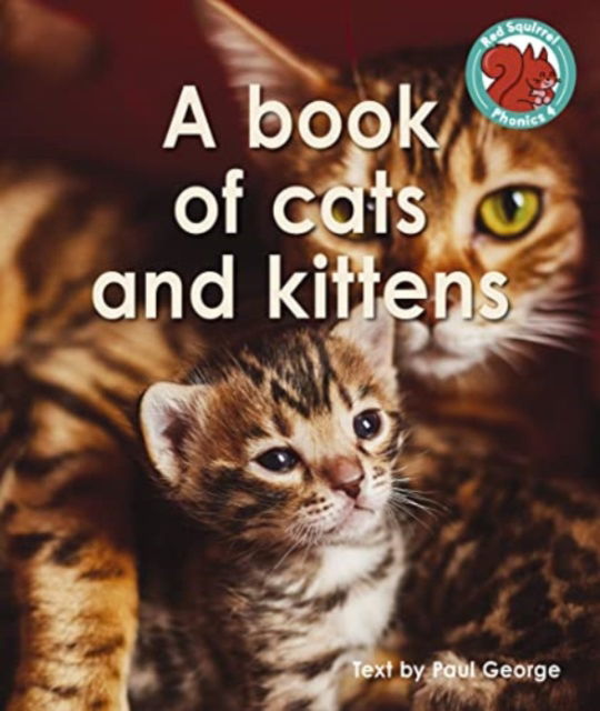 Cover for Paul George · A book of cats and kittens - Red Squirrel Phonics Level 4 Set 2 (Paperback Book) (2023)