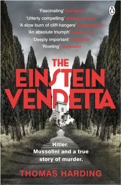 Cover for Thomas Harding · The Einstein Vendetta: Hitler, Mussolini, and a true story of murder (Paperback Book) (2026)