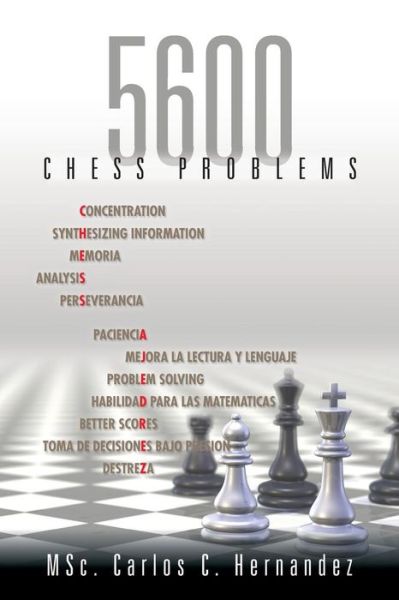 Cover for Carlos Hernandez · 5600 Chess Problems (Paperback Book) (2014)