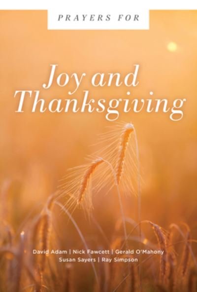 Cover for David Adam · Prayers for Joy and Thanksgiving (Paperback Book) (2020)
