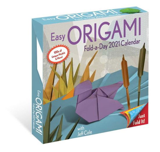 Cover for Jeff Cole · Easy Origami 2021 Fold-A-Day Calendar (Calendar) (2020)