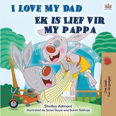 Cover for Shelley Admont · I Love My Dad (English Afrikaans Bilingual Children's Book) (Paperback Bog) (2021)