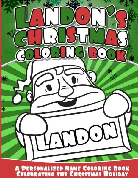 Cover for Landon Books · Landon's Christmas Coloring Book (Paperback Book) (2016)