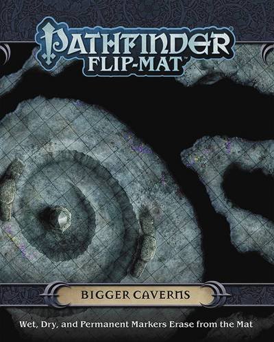 Pathfinder Flip-Mat: Bigger Caverns - Jason A. Engle - Bordspel - Paizo Publishing, LLC - 9781601259462 - 25 juli 2017