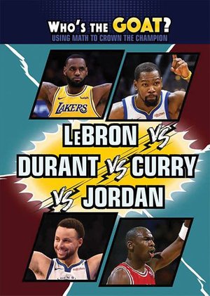 Cover for David Aretha · Lebron vs. Durant vs. Curry vs. Jordan (Taschenbuch) (2019)