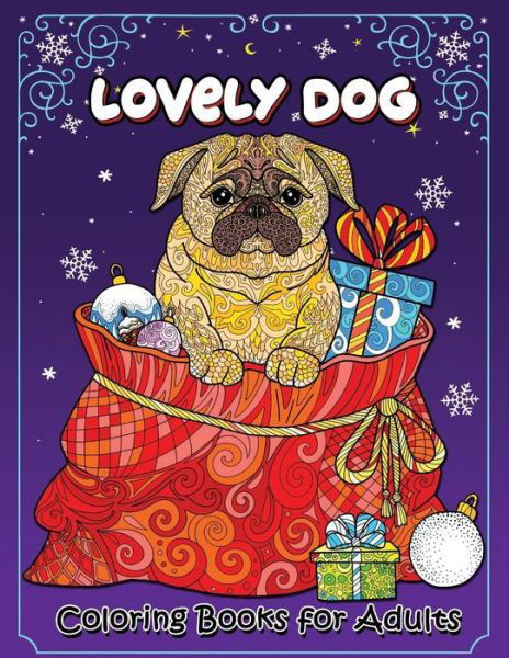 Cover for Kodomo Publishing · Lovely Dog Coloring Book for Adults (Paperback Book) (2018)