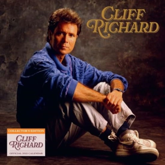 Cover for Official Cliff Richard Collector's Edition Record Sleeve Calendar 2025 (Book) (2024)
