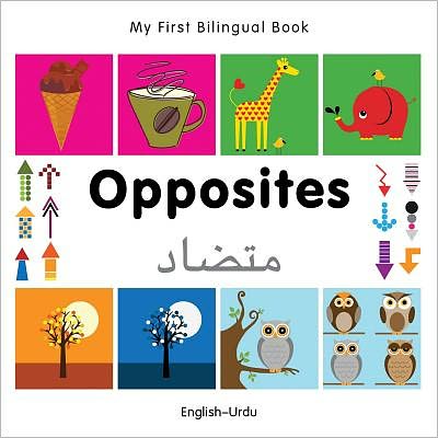 Cover for Milet Publishing · My First Bilingual Book -  Opposites (English-Urdu) - My First Bilingual Book (Board book) (2012)