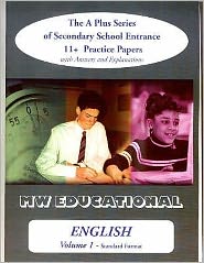 Cover for Mark Chatterton · English: The A Plus Series of Secondary School Entrance 11+ Practice Papers (Standard Format with Answers) - 'A' Plus S. (Paperback Book) [Revised edition] (2001)