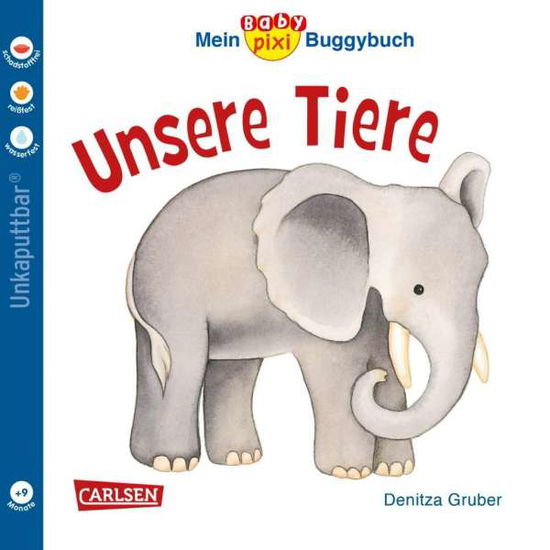 Cover for Gruber · Baby-Pixi 44: Buggybuch - Unsere Tiere (Zabawki)