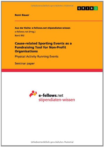 Cover for Bauer · Cause-related Sporting Events as (Book) (2014)