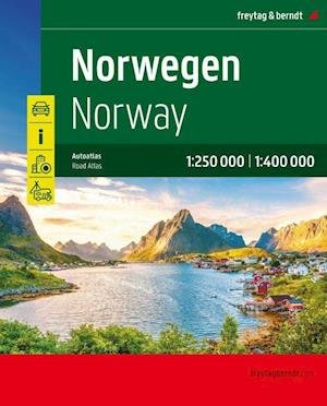 Cover for Freytag &amp; Berndt · Norway Road Atlas (Spiral Book) (2024)