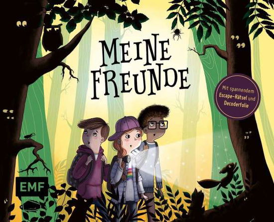 Cover for Monika Parciak · Meine Freunde - Das Freundebuch mit schaurig-spannendem Escape-Rätsel (Inbunden Bok) (2021)